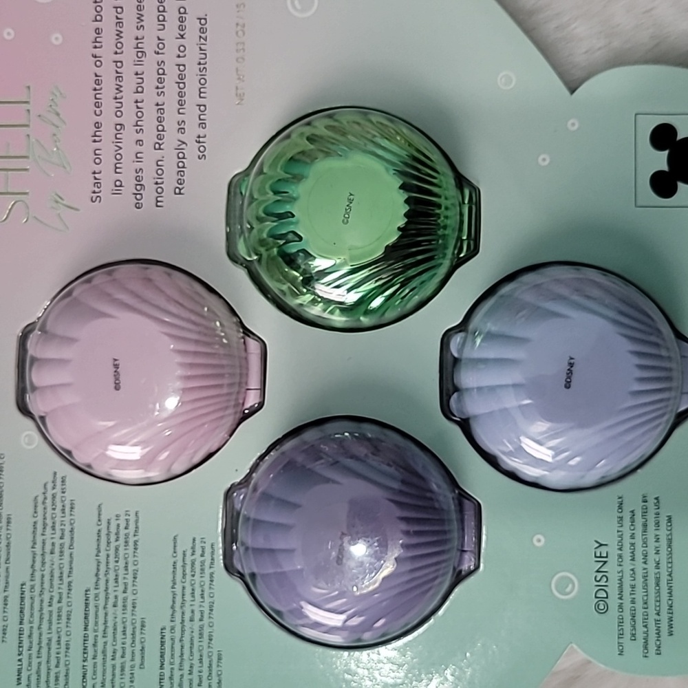 ๐งโโ๏ธ ๐๐ Ariel Shell Lip Balms - Picture 6 of 6